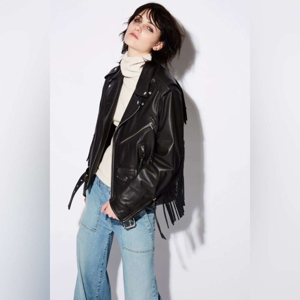 Nili Lotan Rebel Biker Jacket XS